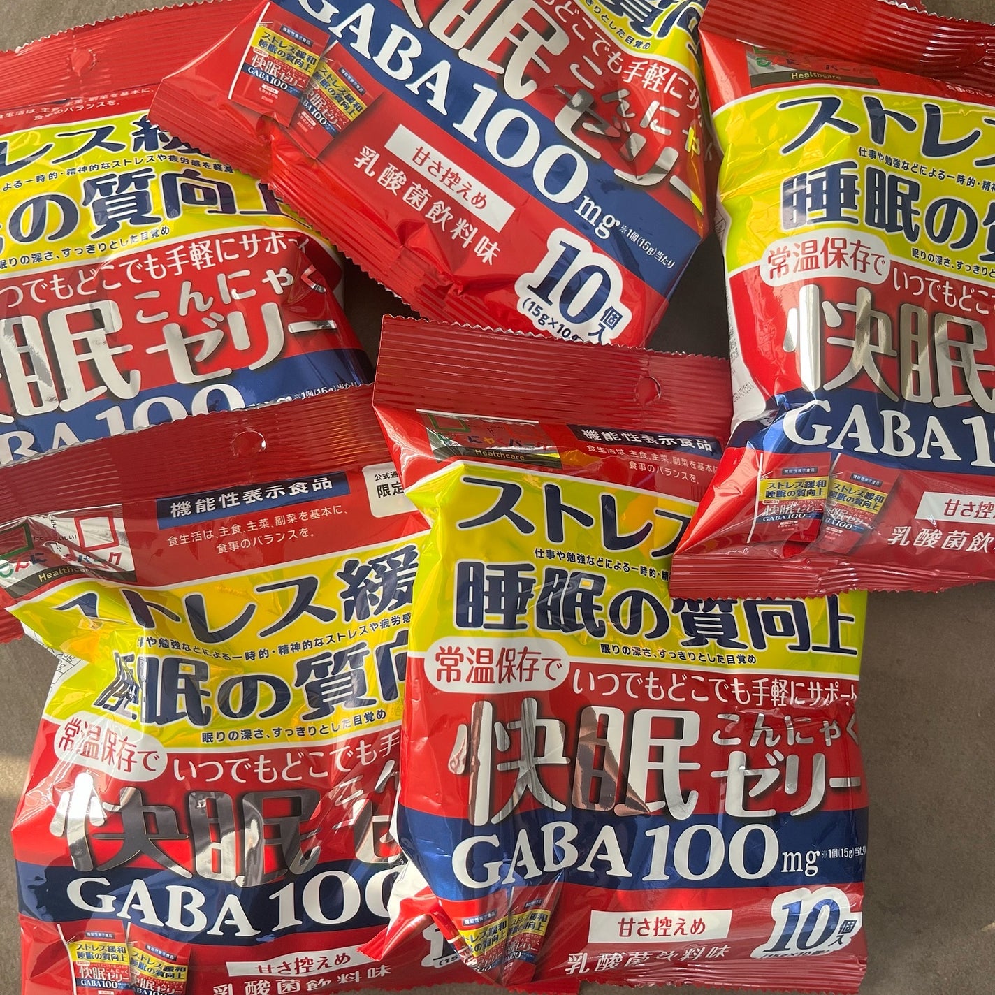 快眠こんにゃくゼリー/こんにゃくパーク/その他食品を使ったクチコミ(4枚目)