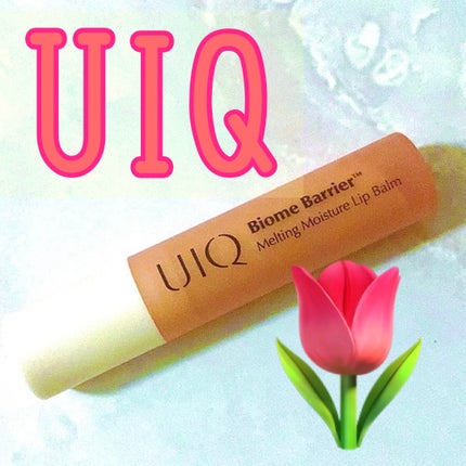 バイオームバリアメルティングモイスチャーリップバーム/UIQ/リップバームを使ったクチコミ(1枚目)