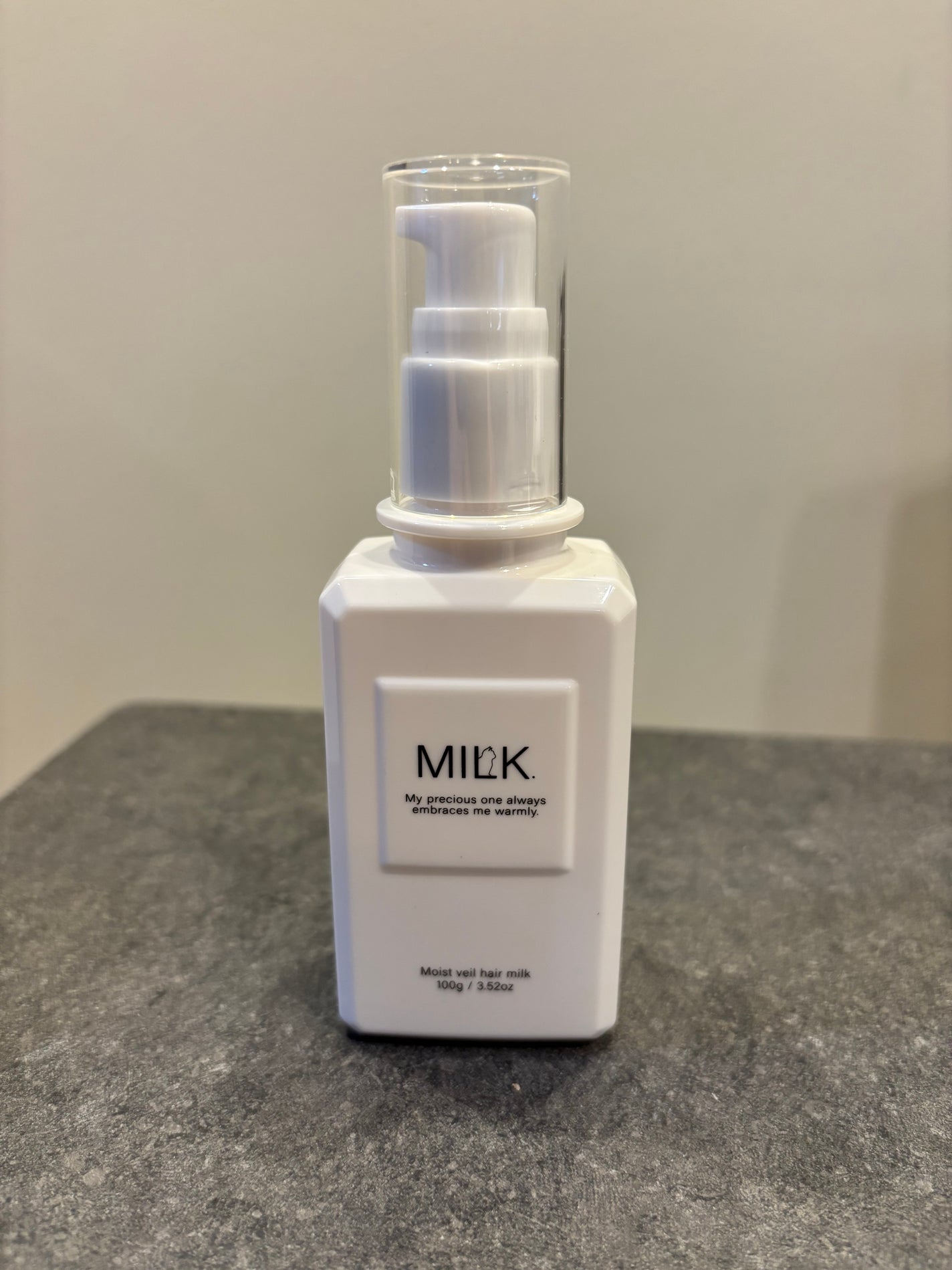 モイストヴェール ヘアミルク<無香料>/MILK./ヘアミルクを使ったクチコミ(1枚目)