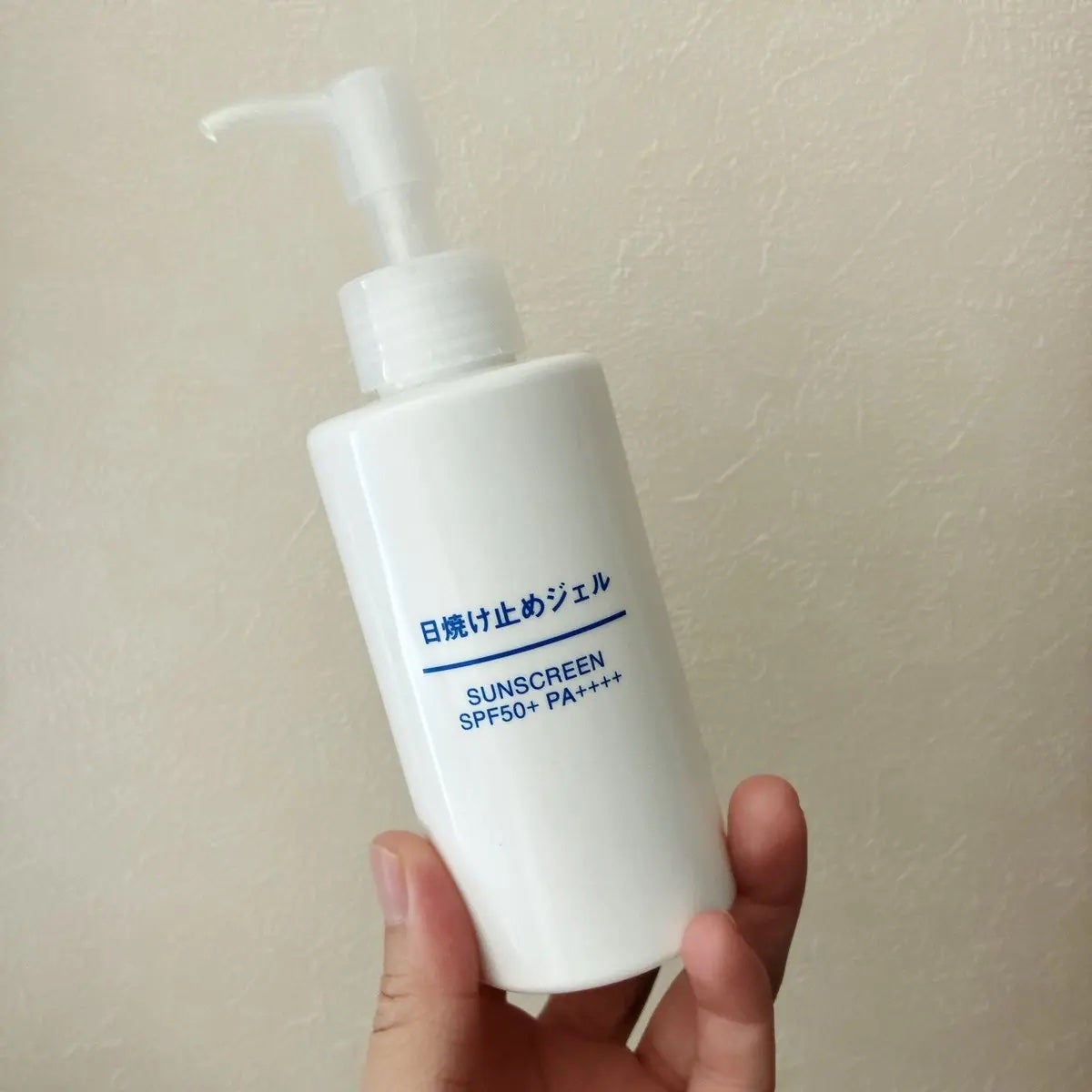 日焼け止めジェル SPF50+/無印良品/日焼け止めジェルを使ったクチコミ(1枚目)
