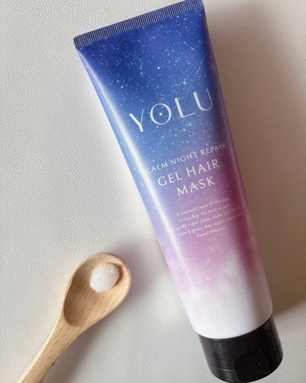 ヨル カームナイトリペアジェルヘアマスク/YOLU/ヘアマスク・ヘアパックを使ったクチコミ(2枚目)