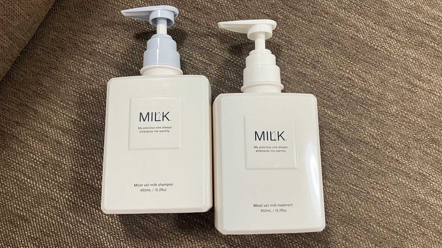 モイストヴェール シャンプー/トリートメント<無香料>/MILK./市販シャンプーを使ったクチコミ(1枚目)