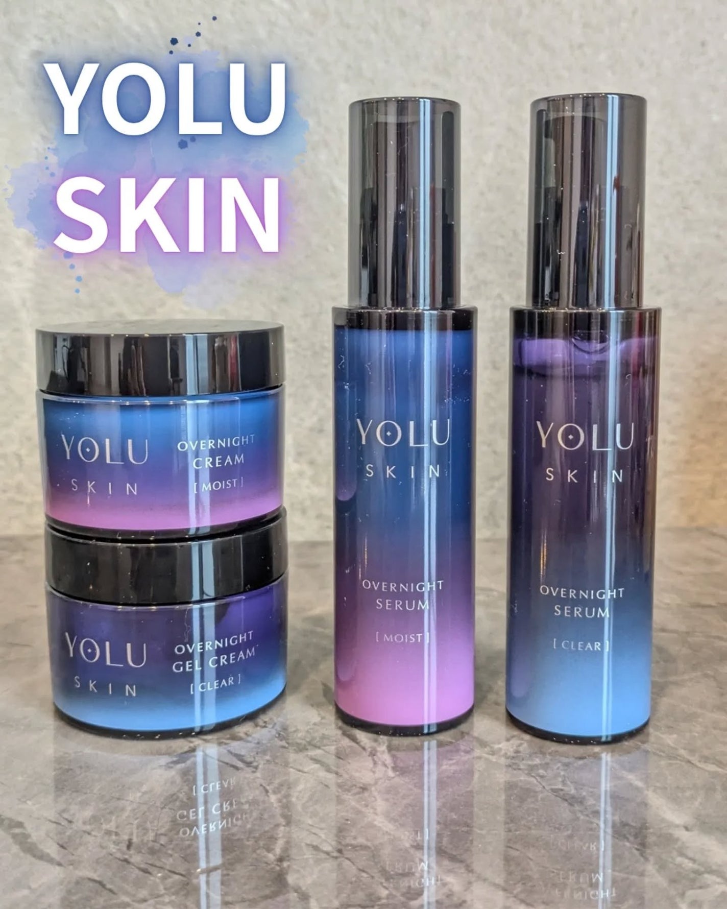 ヨル スキン オーバーナイトセラム モイスト/YOLU/美容液を使ったクチコミ(1枚目)