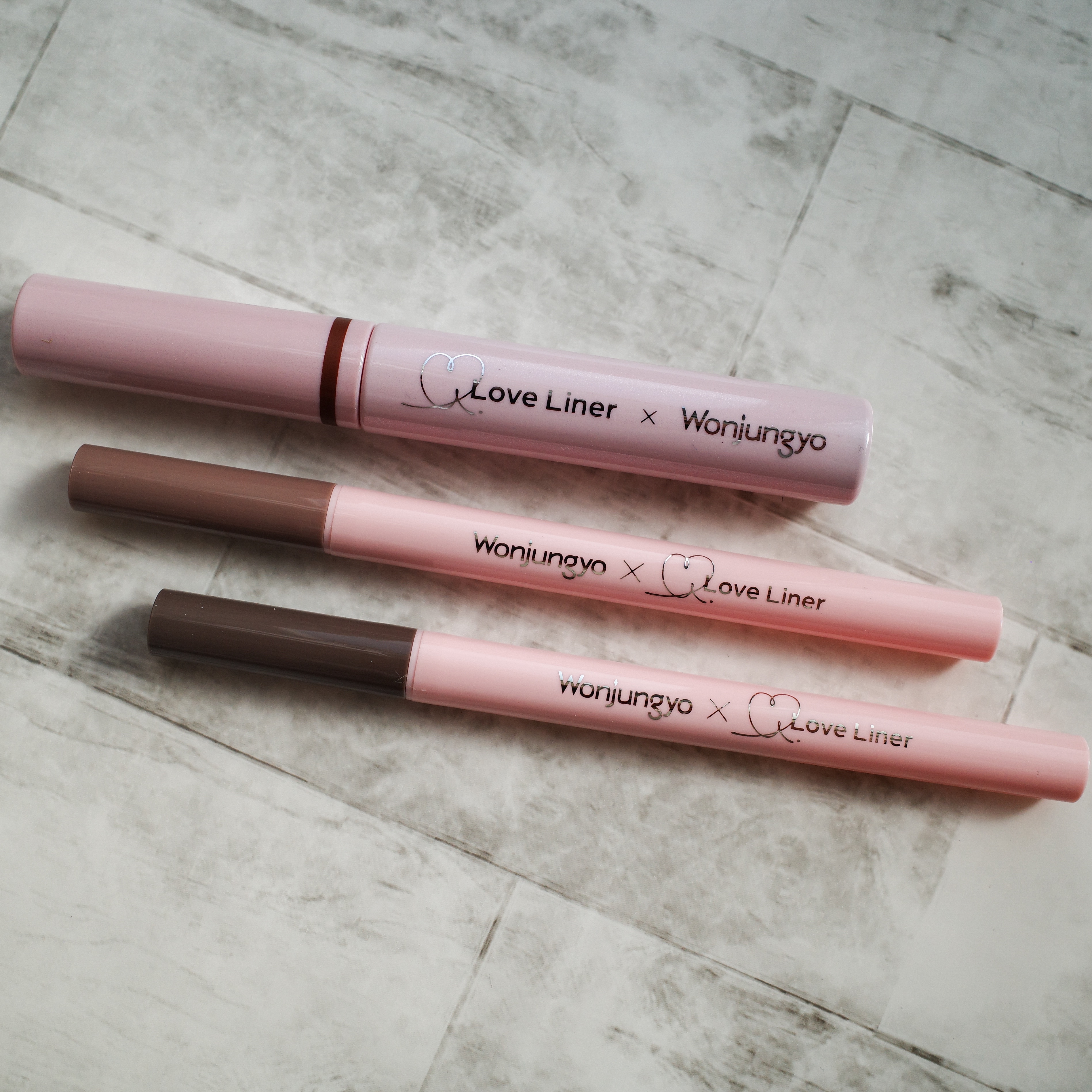 ウォンジョンヨ ドローイングライナー ショート/Wonjungyo/リキッドアイライナーを使ったクチコミ（2枚目）