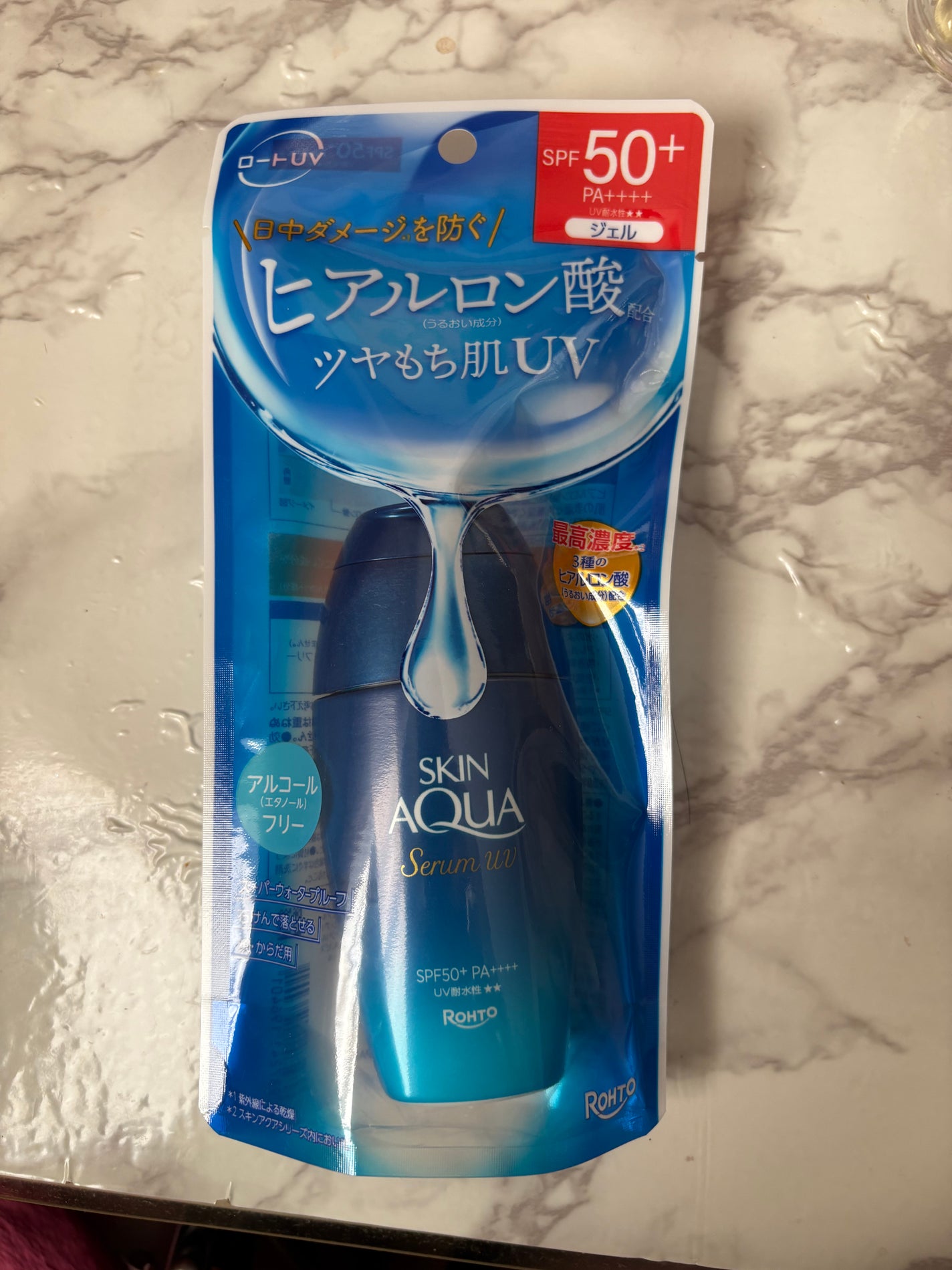 スキンアクア ヒアルロンセラムUV/スキンアクア/日焼け止めローションを使ったクチコミ(1枚目)