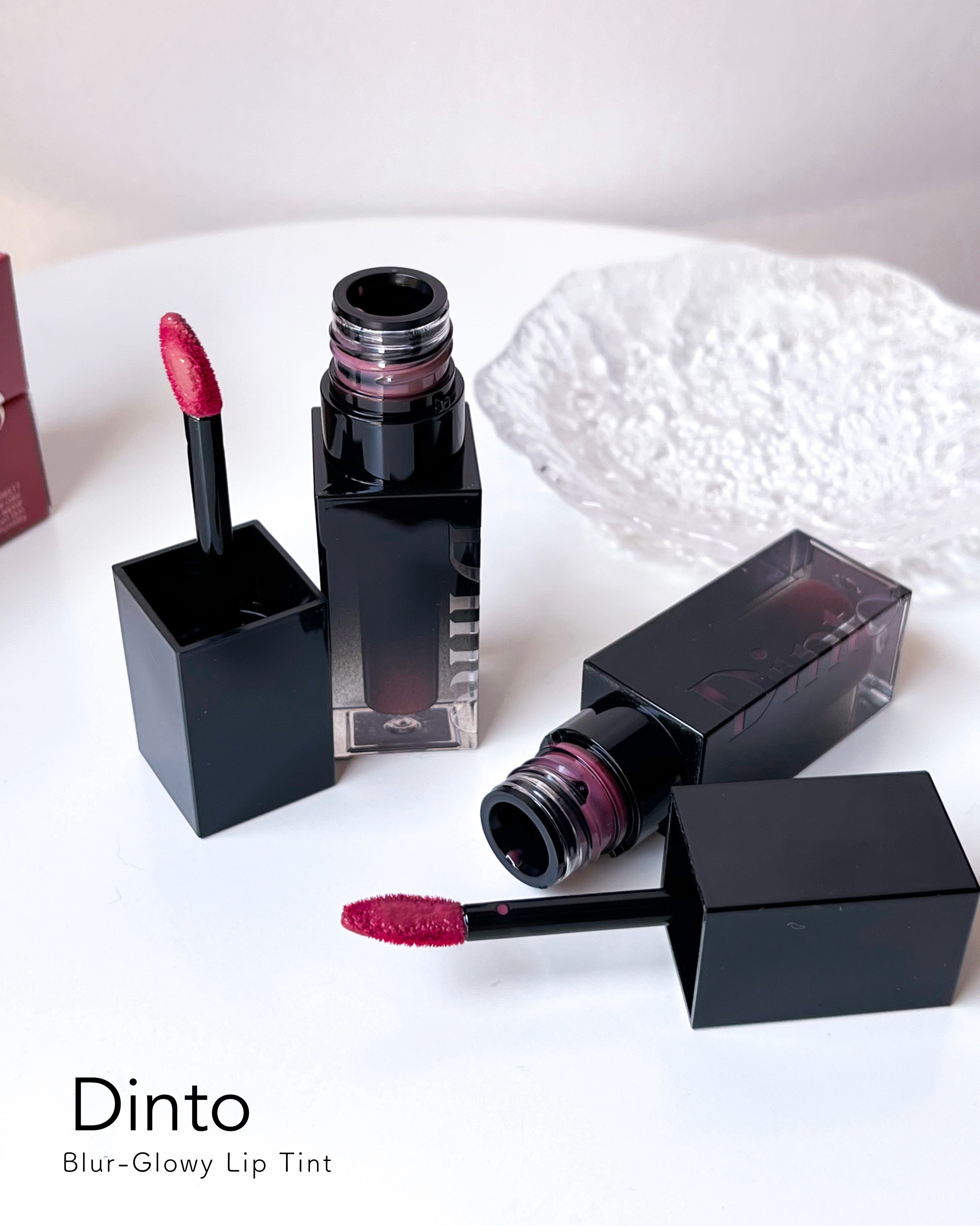 ブラーグロイリップティント/Dinto/リップティントを使ったクチコミ（2枚目）