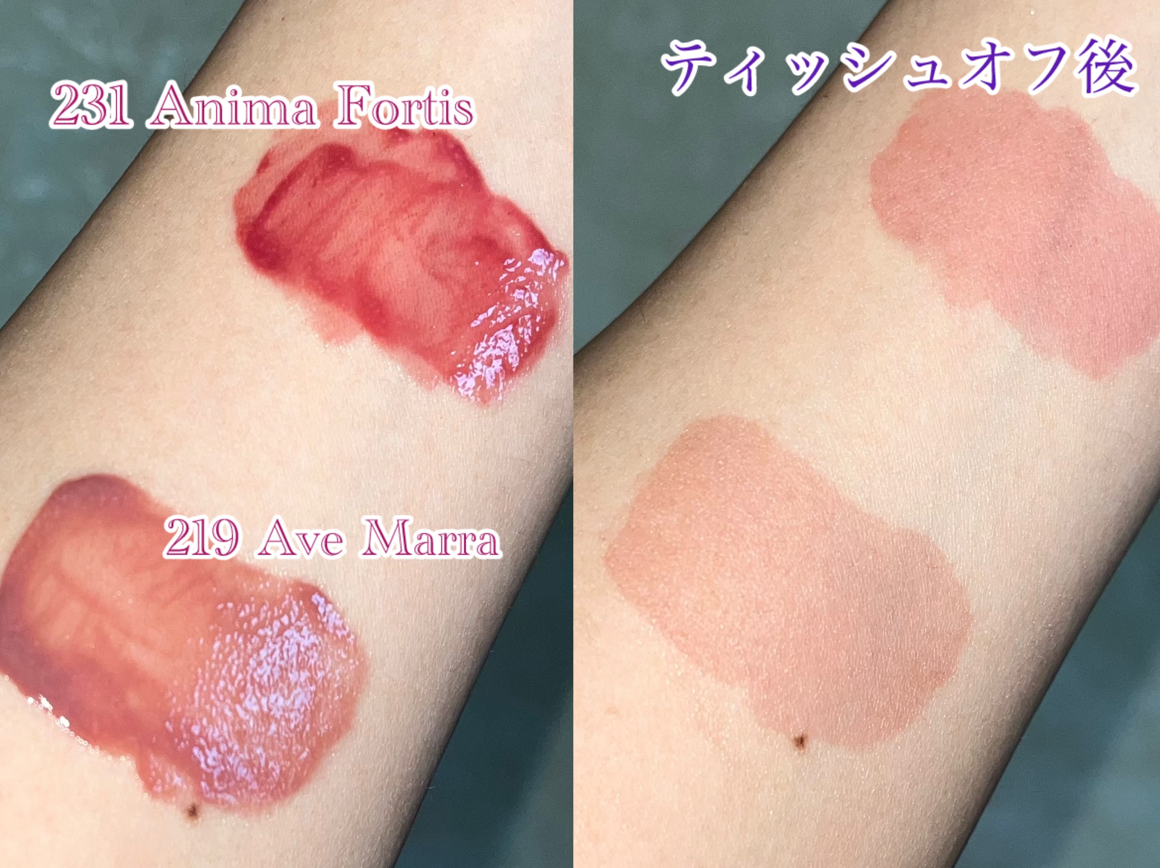 ブラーグロイリップティント/Dinto/リップティントを使ったクチコミ（2枚目）