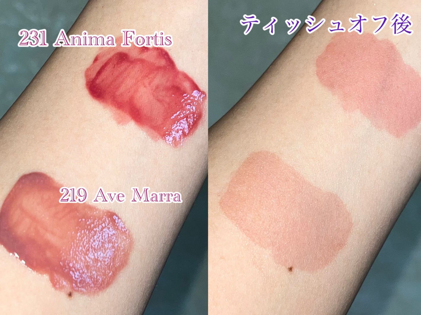 ブラーグロイリップティント/Dinto/リップティントを使ったクチコミ(2枚目)