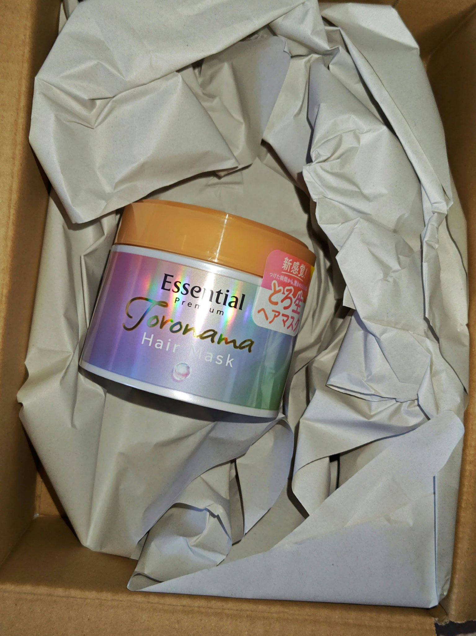 エッセンシャルプレミアム とろ生ヘアマスク/エッセンシャル/ヘアマスク・ヘアパックを使ったクチコミ（3枚目）