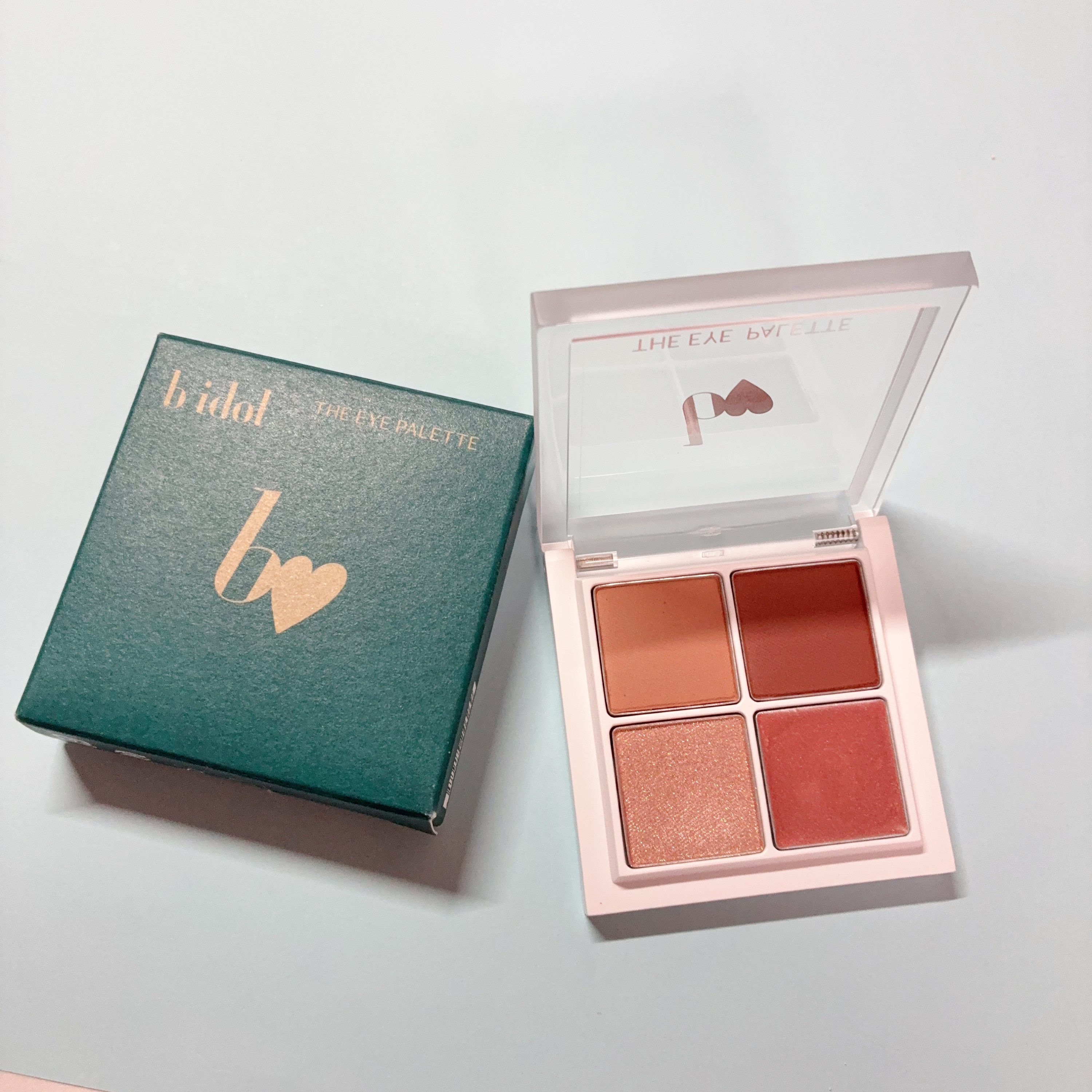 THE アイパレR/b idol/アイシャドウパレットを使ったクチコミ（2枚目）