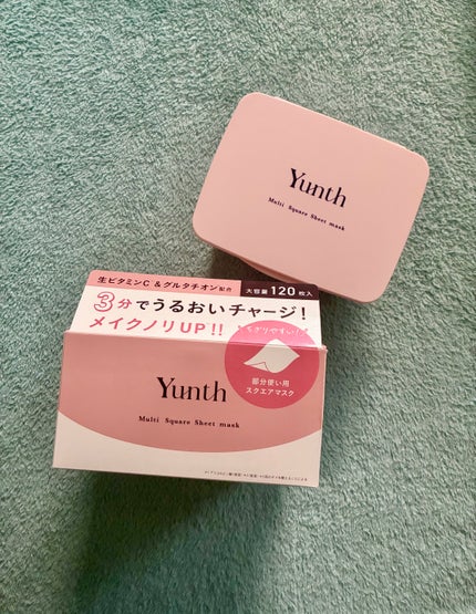 マルチスクエアシートマスク/Yunth/シートマスク・パックを使ったクチコミ(1枚目)