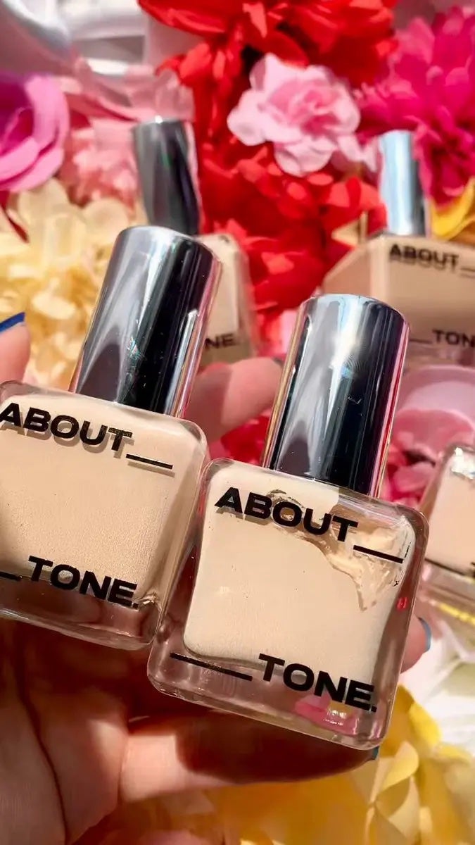 スキンレイヤーフィットファンデーション/ABOUT TONE/リキッドファンデーションを使ったクチコミ(4枚目)