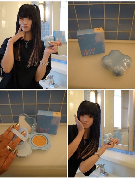 クラウドフィルタークッション/ETUDE/クッションファンデーションを使ったクチコミ(5枚目)