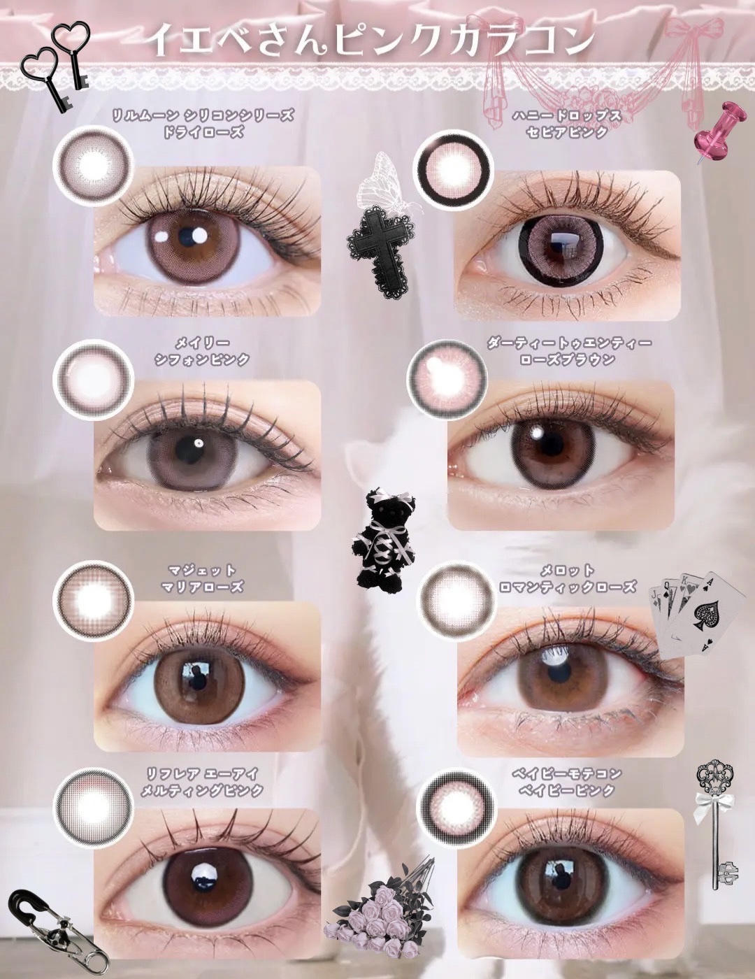 LIL MOON 1day/LILMOON/ワンデー（１DAY）カラコンを使ったクチコミ（1枚目）