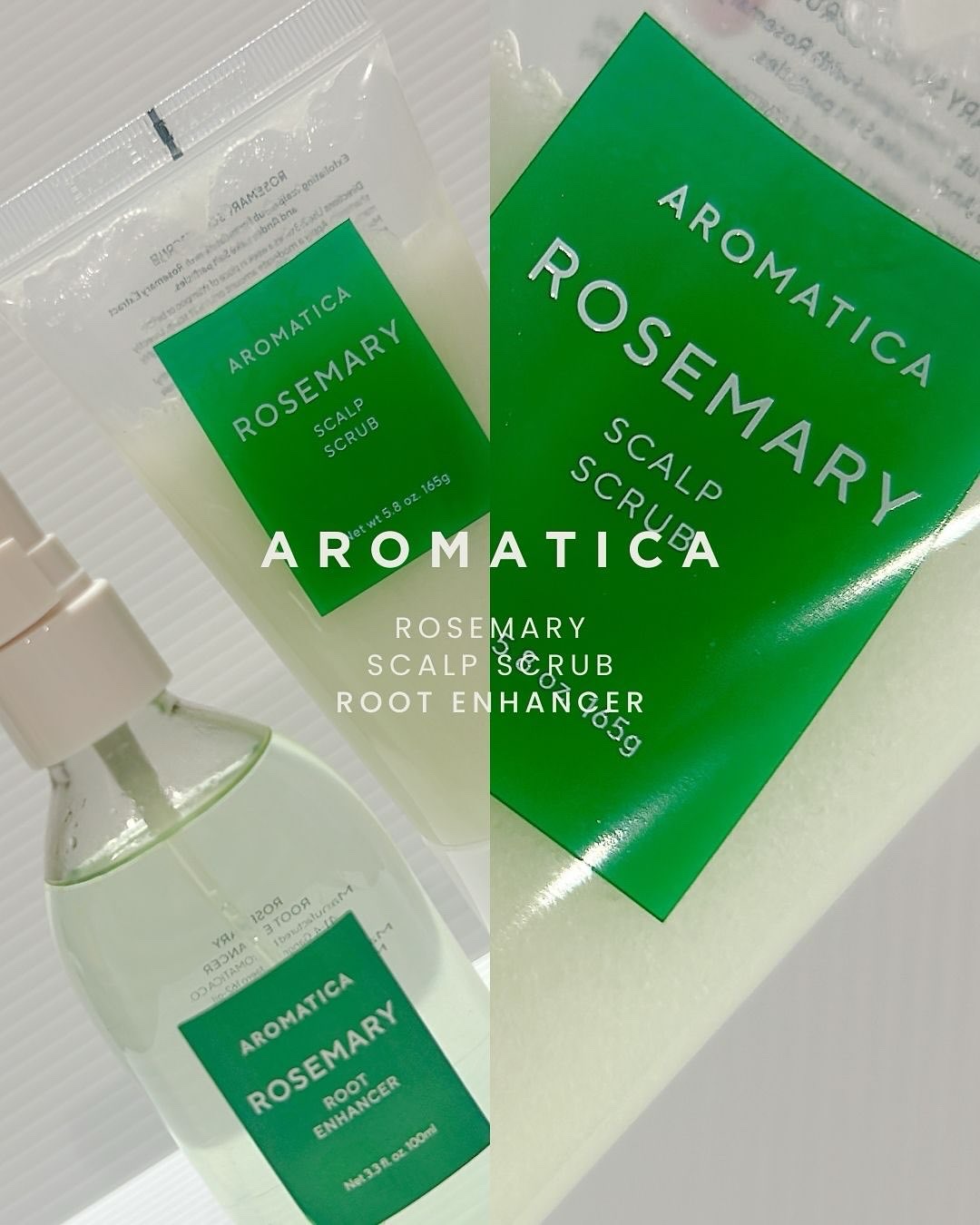 ローズマリー スカルプ スクラブ/AROMATICA/ヘッドスクラブを使ったクチコミ（1枚目）