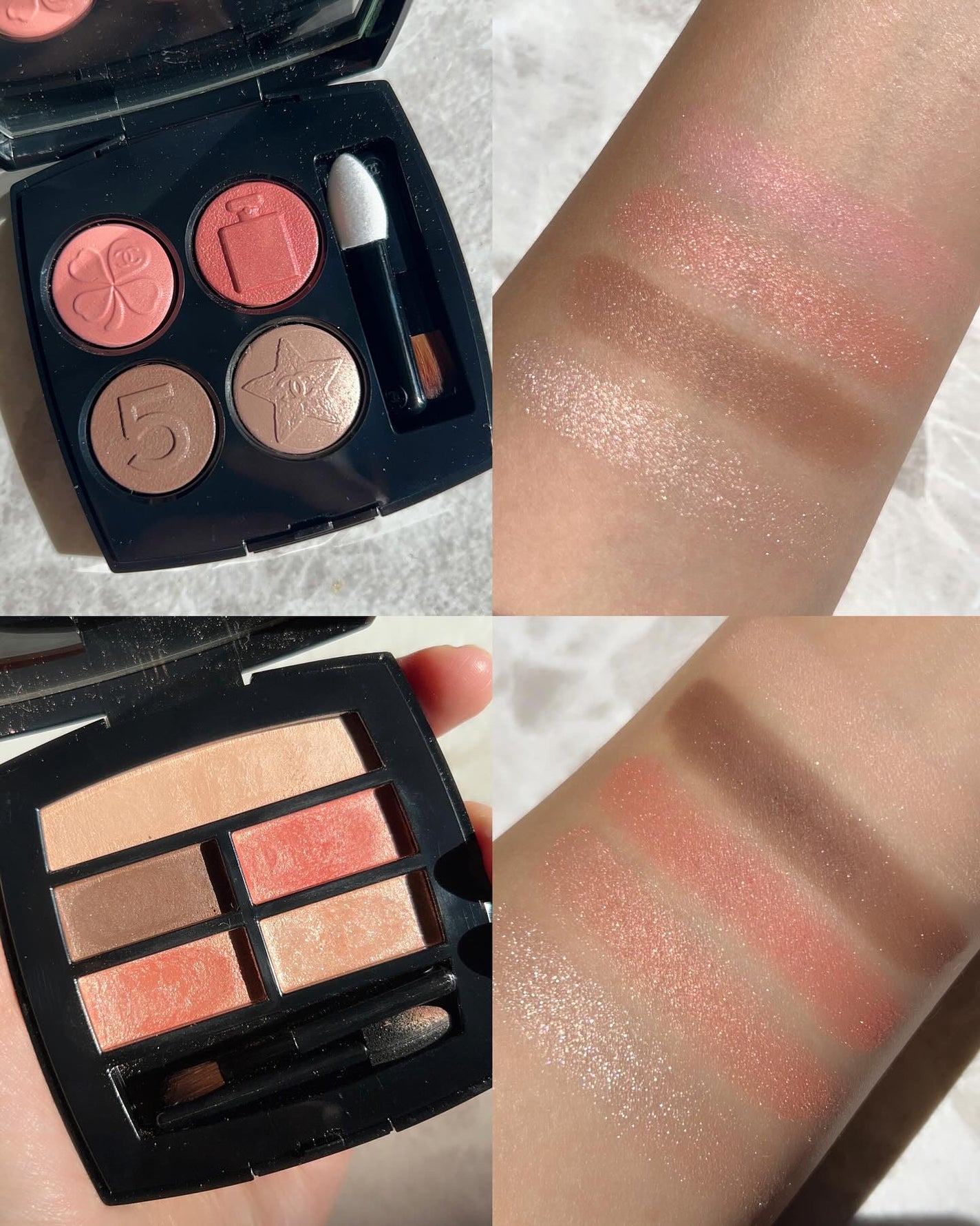 レ キャトル オンブル ブトン/CHANEL/アイシャドウパレットを使ったクチコミ(7枚目)