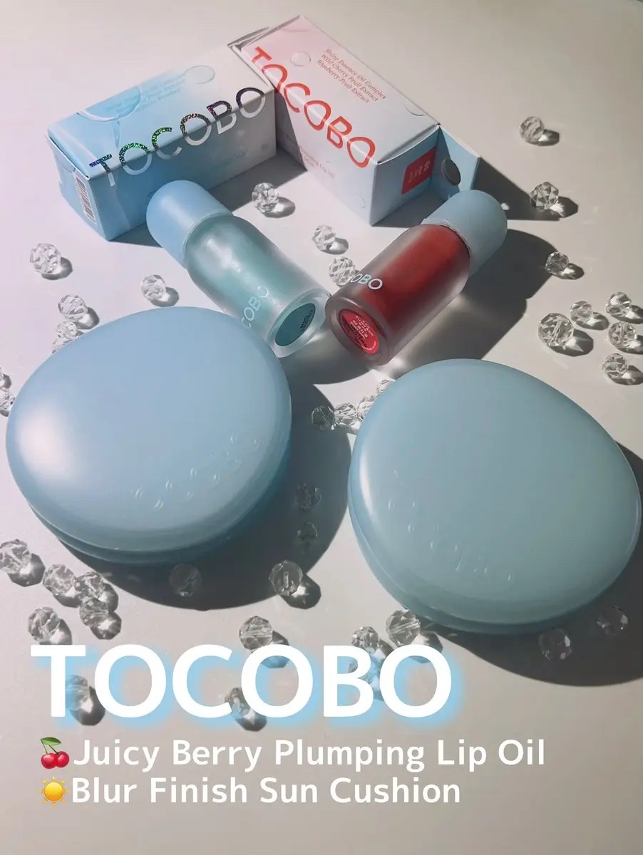 ブラーフィニッシュサンクッション/TOCOBO/日焼け止めパウダーを使ったクチコミ（1枚目）