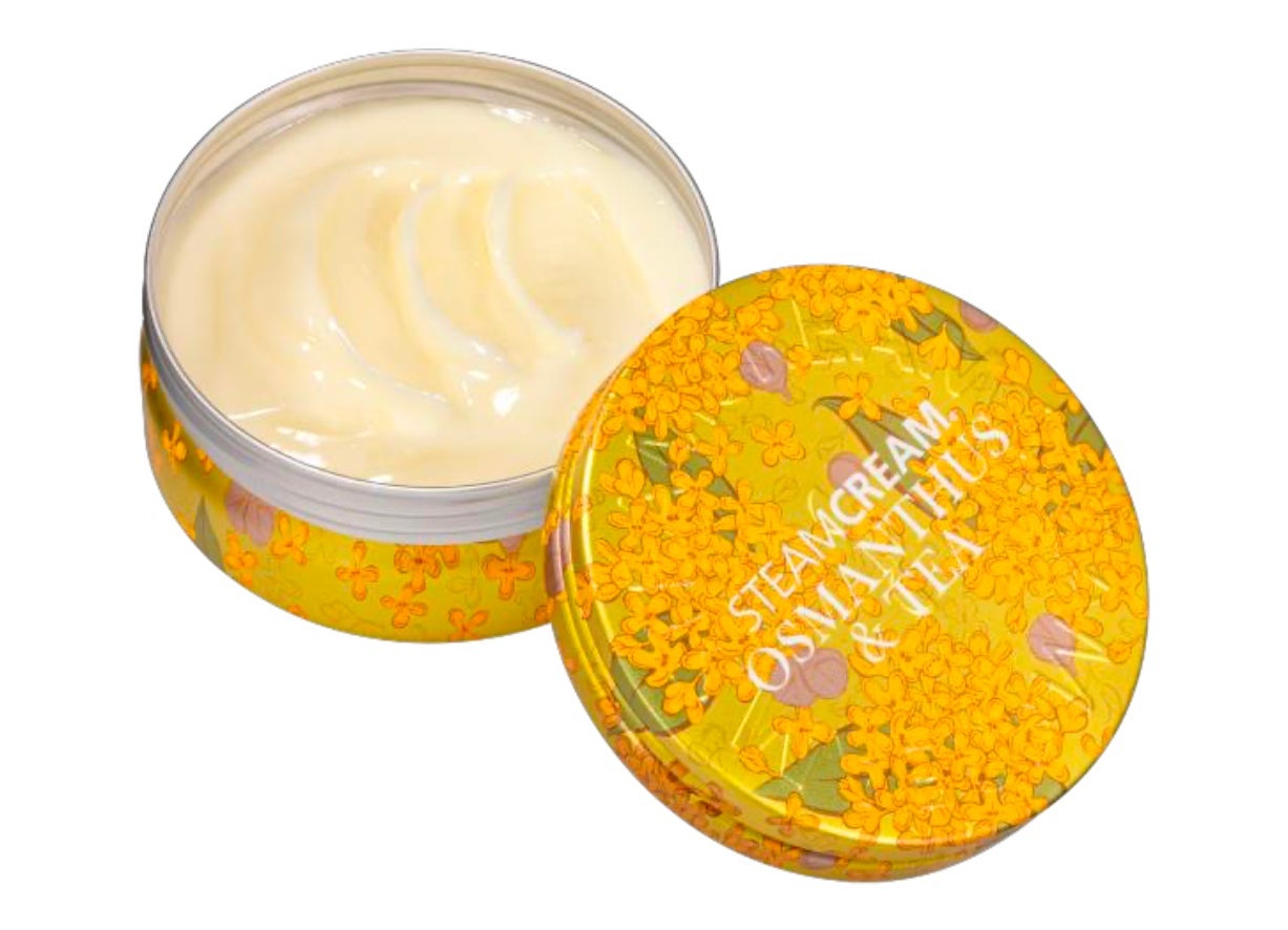 スチームクリーム キンモクセイ&茶 STEAMCREAM