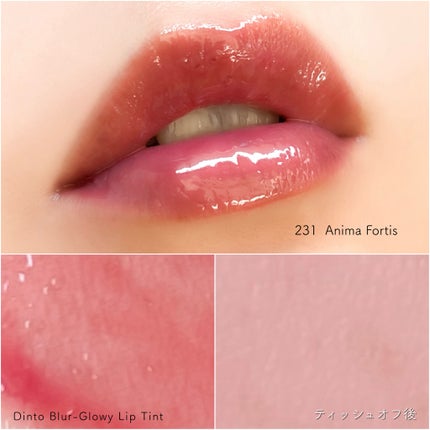 ブラーグロイリップティント/Dinto/リップティントを使ったクチコミ(8枚目)