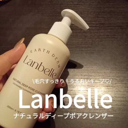 ナチュラルディープポアクレンザー/LANBELLE/その他洗顔料を使ったクチコミ(1枚目)