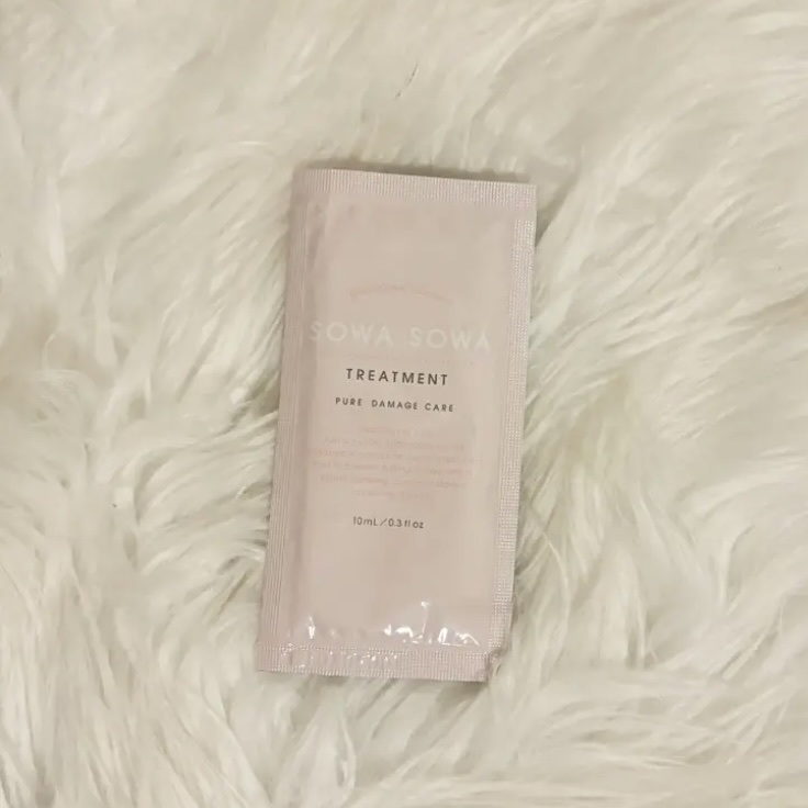 sowasowaピュアダメージケアシャンプー／トリートメント/SOWA SOWA/市販シャンプーを使ったクチコミ（1枚目）