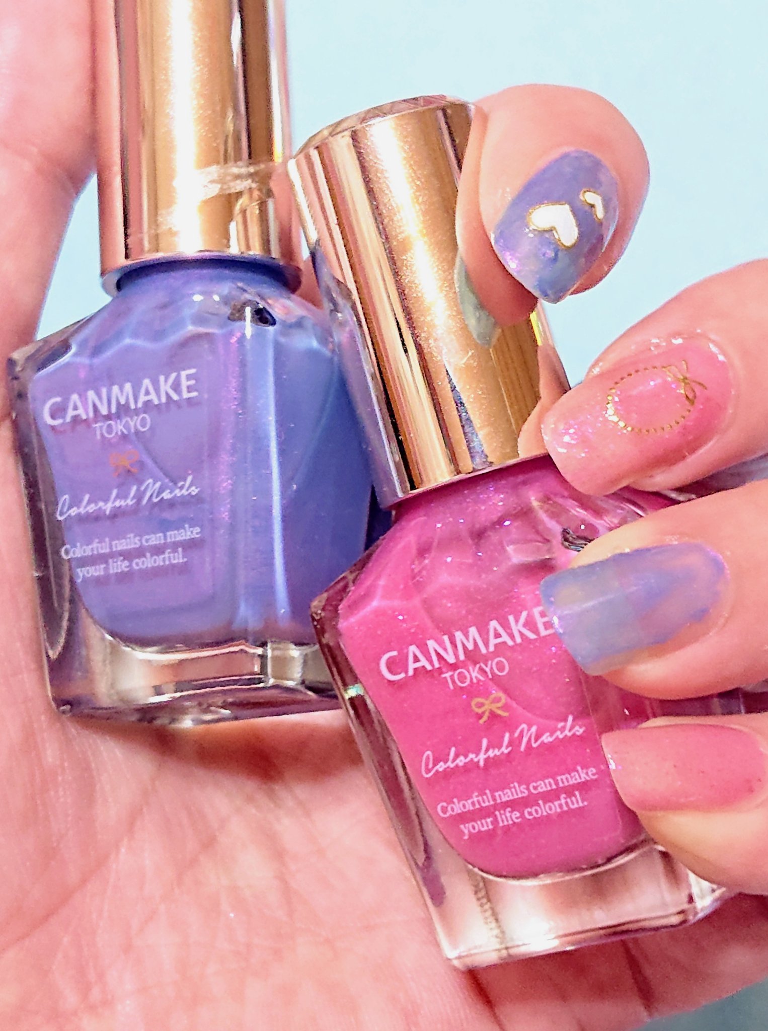 カラフルネイルズ/キャンメイク/マニキュアを使ったクチコミ（1枚目）
