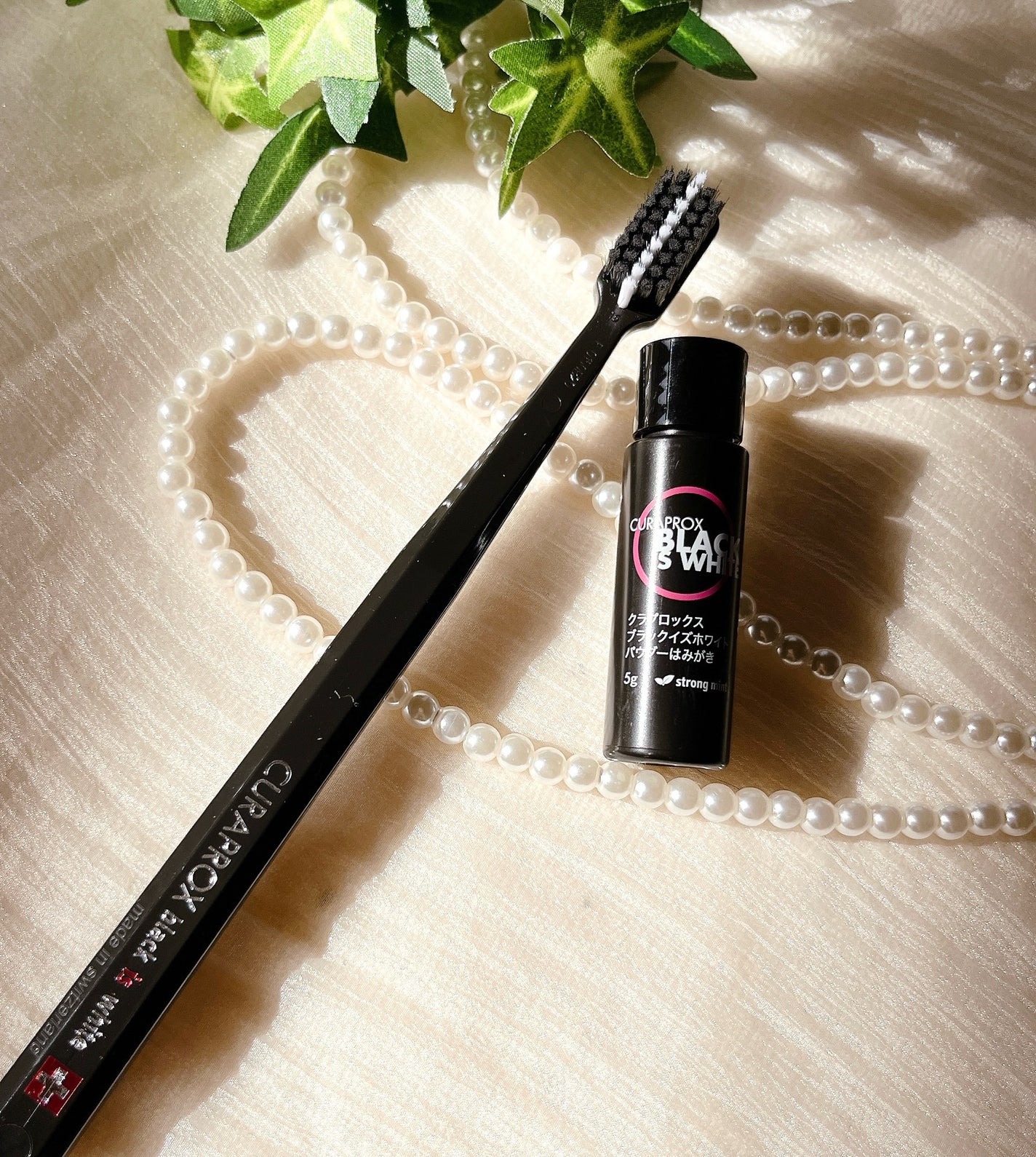 歯ブラシ ブラックisホワイト/CURAPROX/歯ブラシを使ったクチコミ(1枚目)