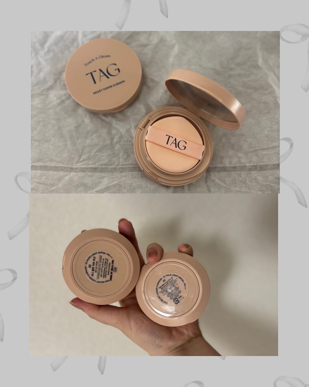 ベルベットカバークッション/TAG/クッションファンデーションを使ったクチコミ(3枚目)