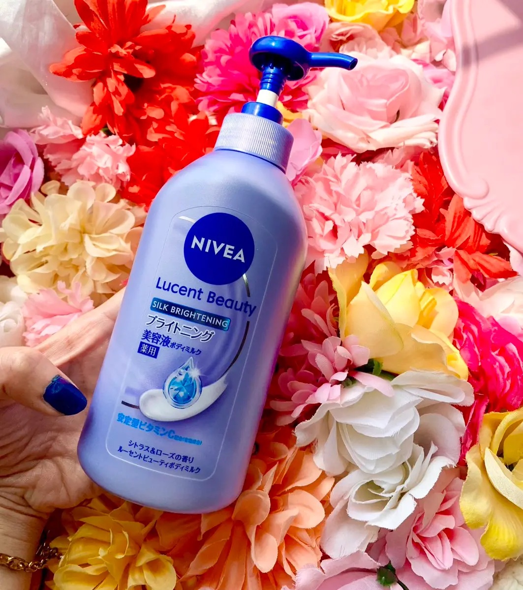 【医薬部外品】ニベア ルーセントビューティ シルクブライトニング ブライトニング美容液ボディミルク/ニベア/ボディミルクを使ったクチコミ（1枚目）