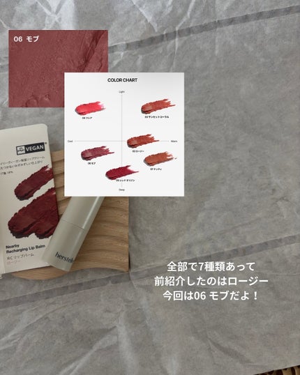 NEARBY Recharging Lip Balm/Hersteller/口紅を使ったクチコミ(3枚目)