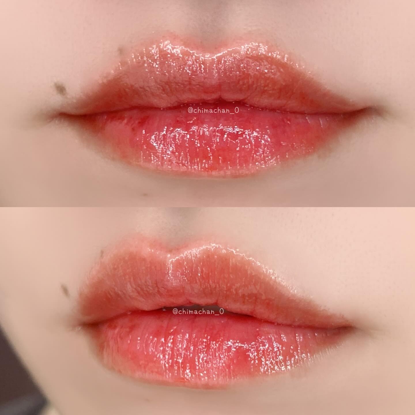 レチノール ボリューム リップセラム/primera/リップグロスを使ったクチコミ（3枚目）