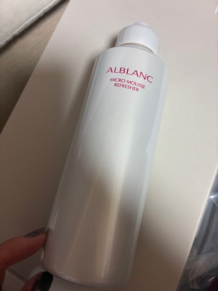 マイクロムース リフレッシャー 本体 160g/ALBLANC/泡洗顔の画像