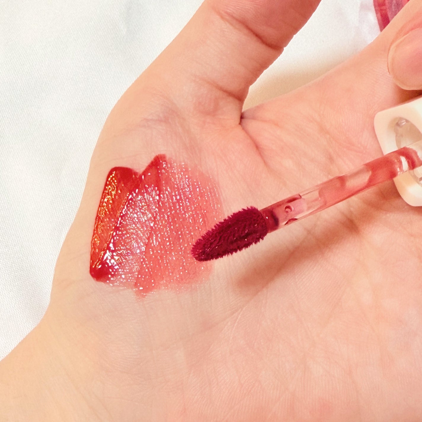 ウォーターグローリップティント/INGA/リップティントを使ったクチコミ(4枚目)