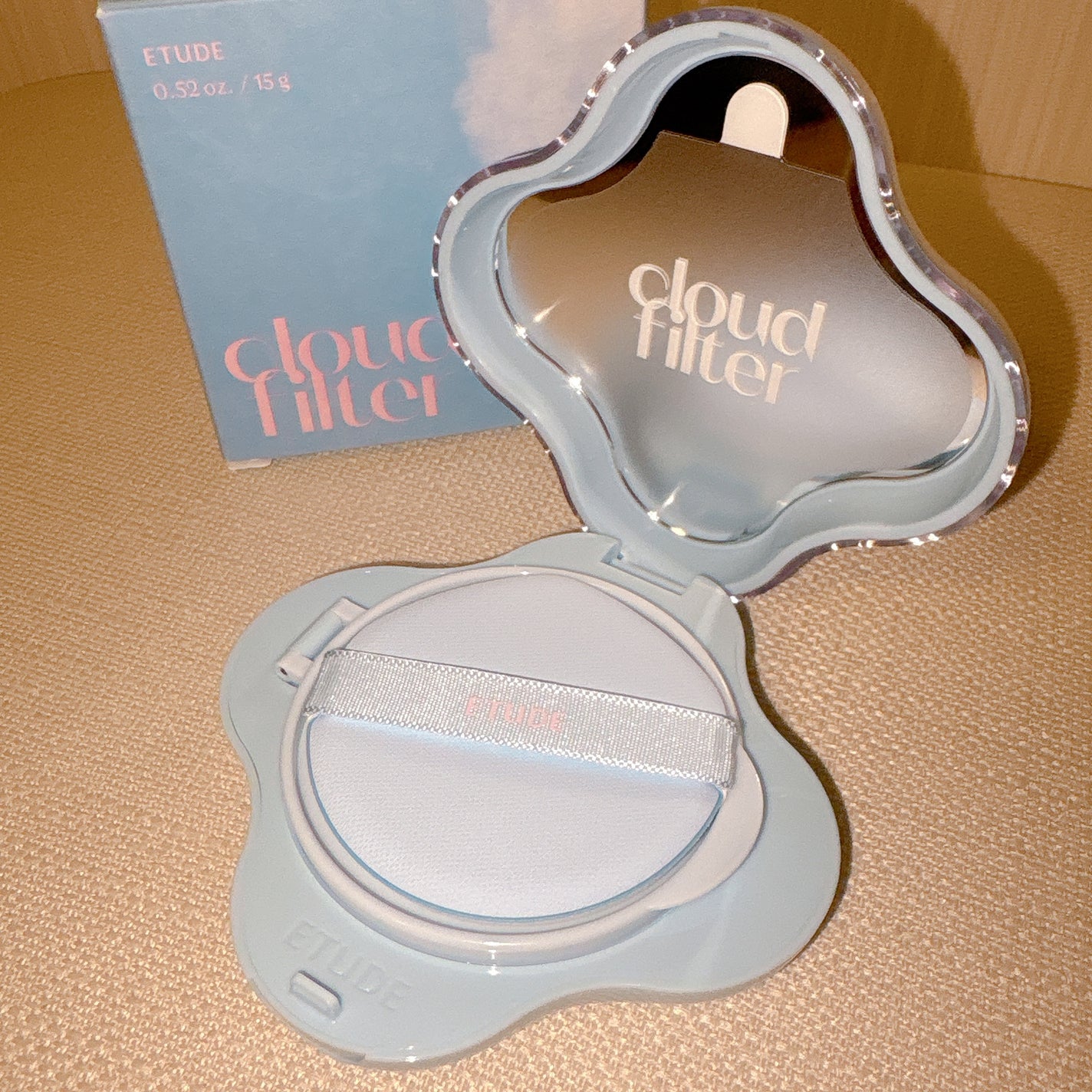クラウドフィルタークッション/ETUDE/クッションファンデーションを使ったクチコミ(3枚目)