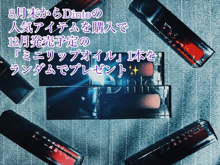 ブラーグロイリップティント/Dinto/リップティントを使ったクチコミ(3枚目)