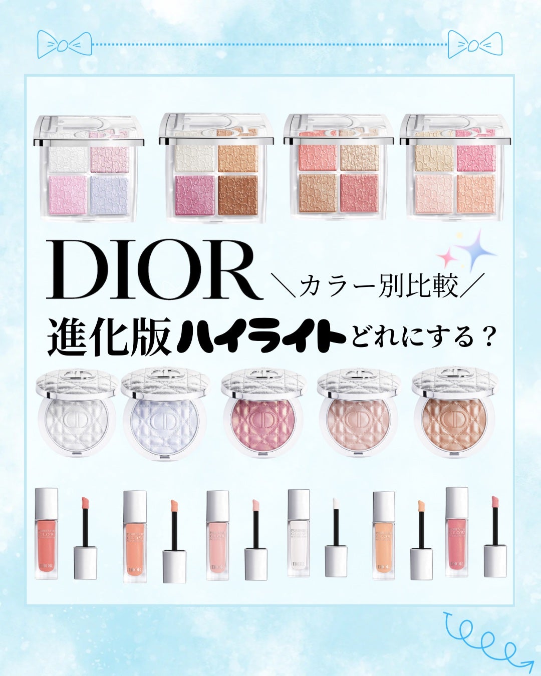 ディオールスキン フォーエヴァー グロウ マキシマイザー/Dior/ハイライトを使ったクチコミ(1枚目)