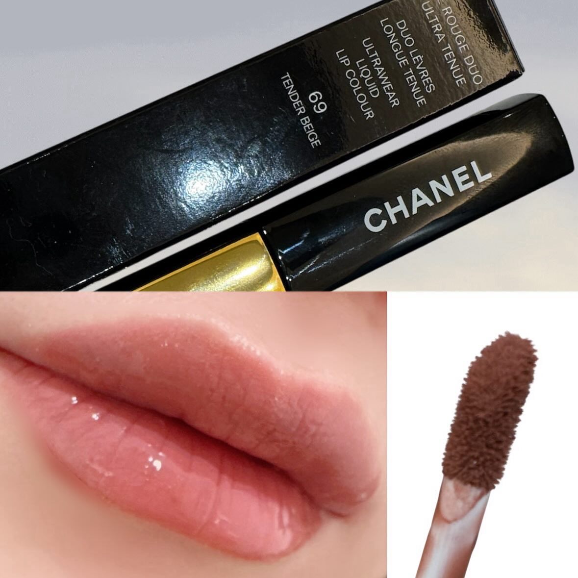 ル ルージュ デュオ ウルトラ トゥニュ 69 テンダー ベージュ/CHANEL/口紅を使ったクチコミ（1枚目）