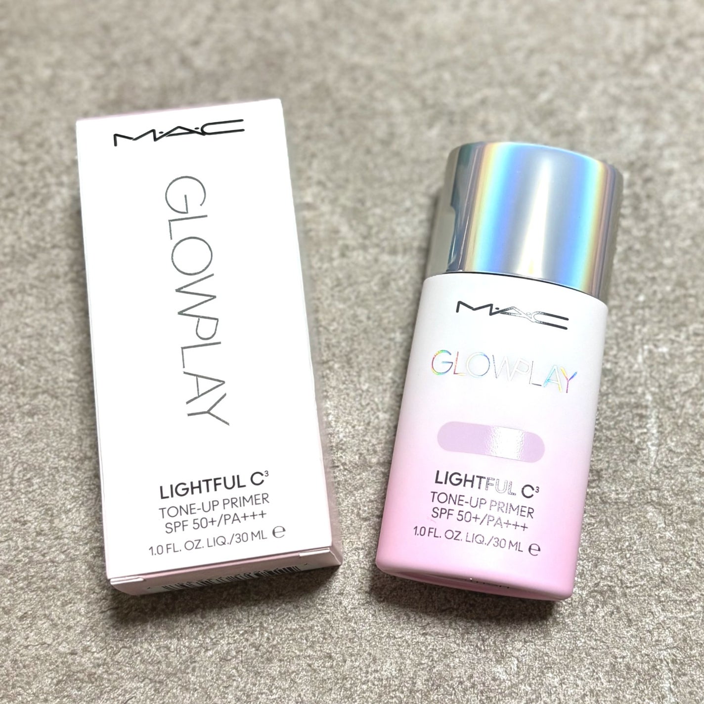 グロー プレイ ライトフル C3 トーン アップ プライマー SPF 50+/M・A・C/化粧下地を使ったクチコミ(1枚目)