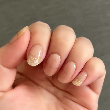 セミキュアジェルネイル(ハンド)/ohora/ネイルシールを使ったクチコミ(9枚目)