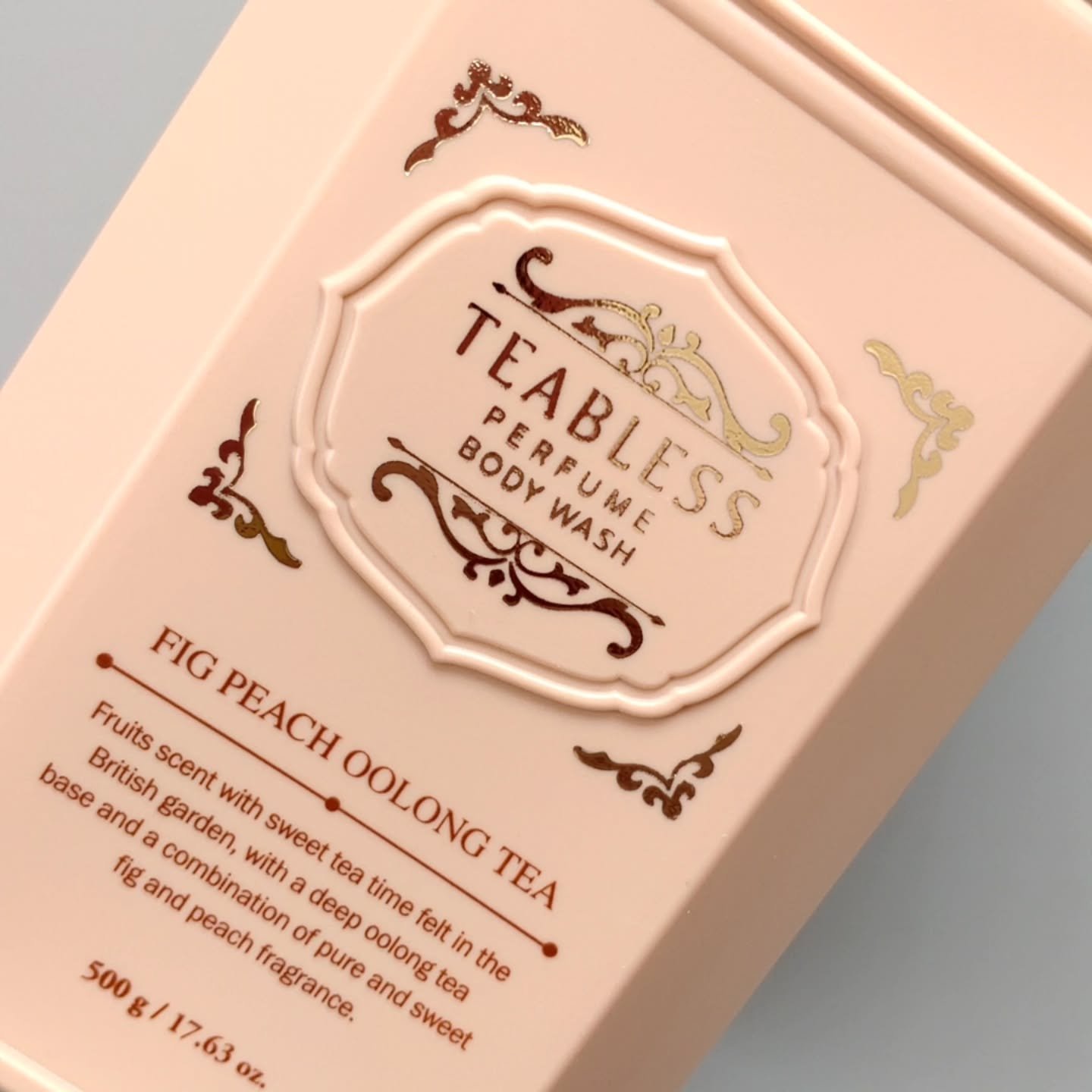 パフュームボディウォッシュ フィグピーチウーロンティー/TEABLESS/ボディソープを使ったクチコミ（3枚目）