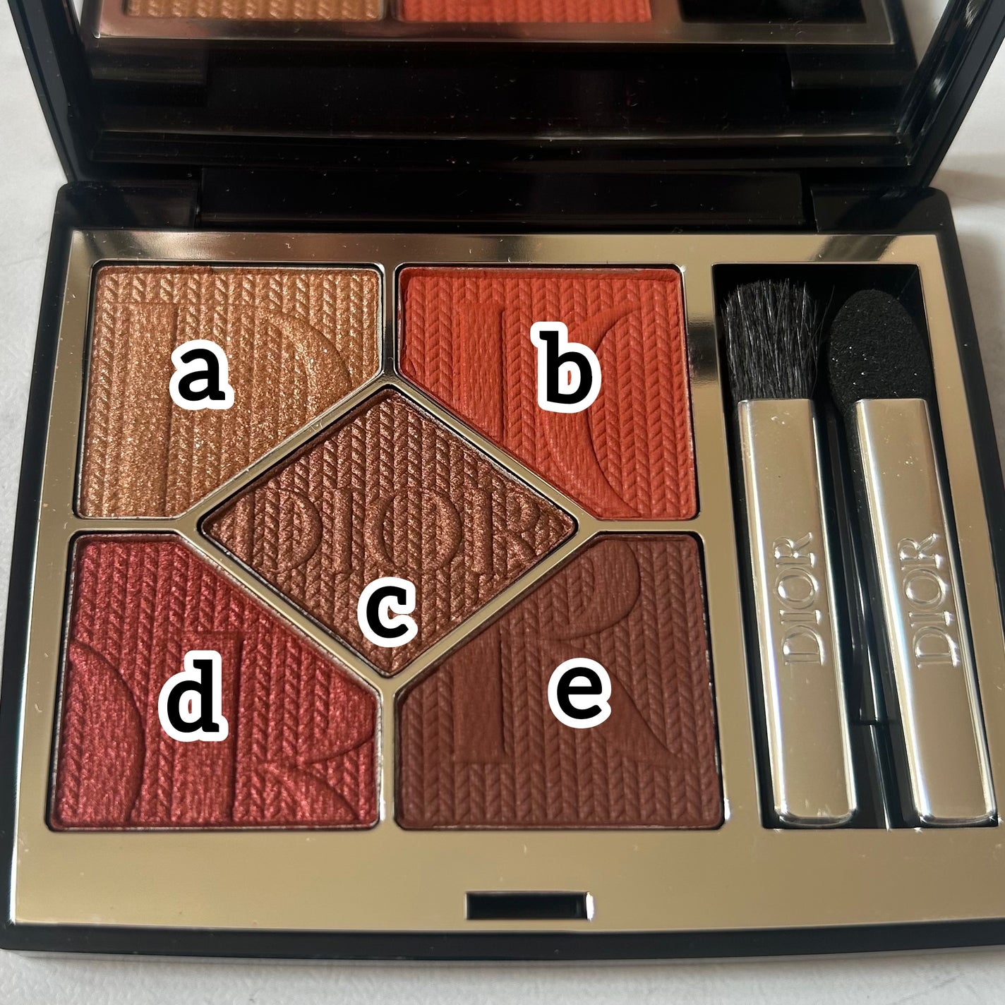 サンク クルール クチュール(フォール コレクション 2023 数量限定品)/Dior/アイシャドウを使ったクチコミ(2枚目)