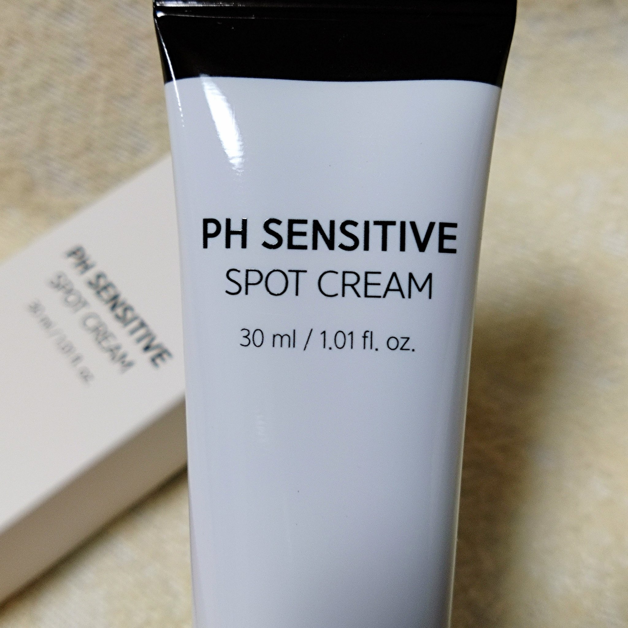 PHセンシティブスポットクリーム/SAM'U/フェイスクリームを使ったクチコミ（2枚目）