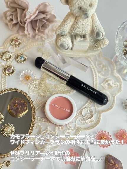 カモフラージュ コンシーラーチーク/ブリリアージュ/クリームコンシーラーを使ったクチコミ(8枚目)