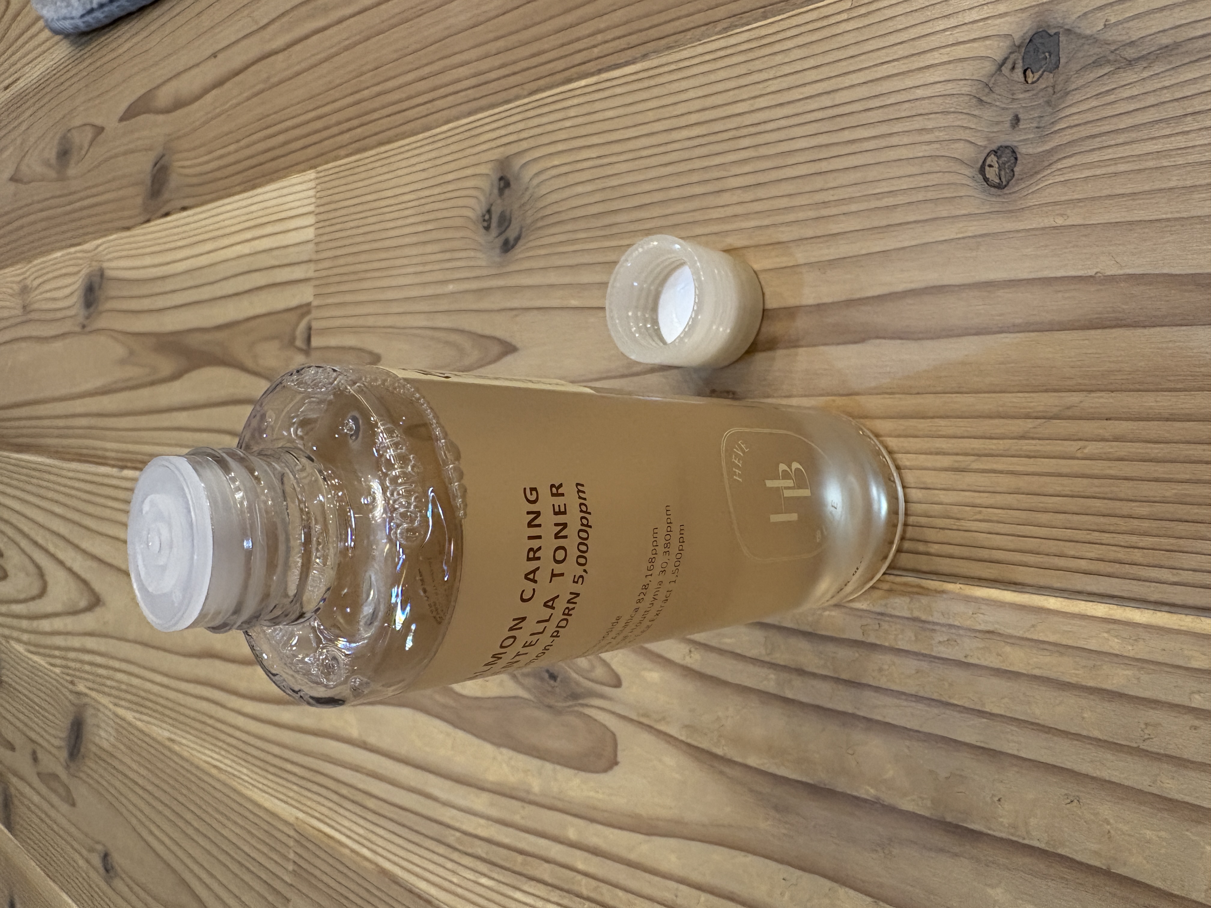 サーモンケアリングセンテラトナー/Heve Blue/化粧水を使ったクチコミ（1枚目）