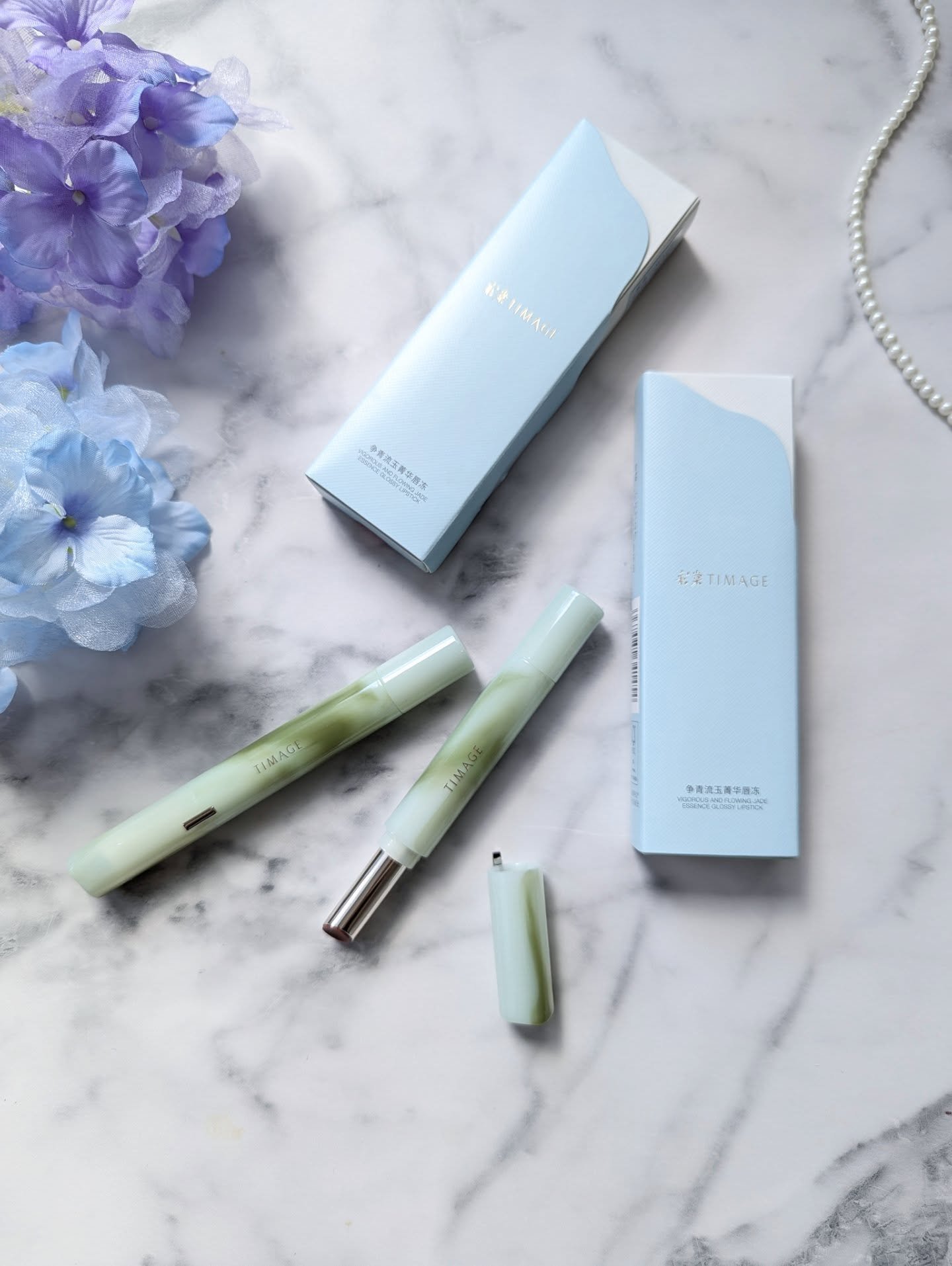 エッセンスリップジェル/TIMAGE/口紅を使ったクチコミ（1枚目）