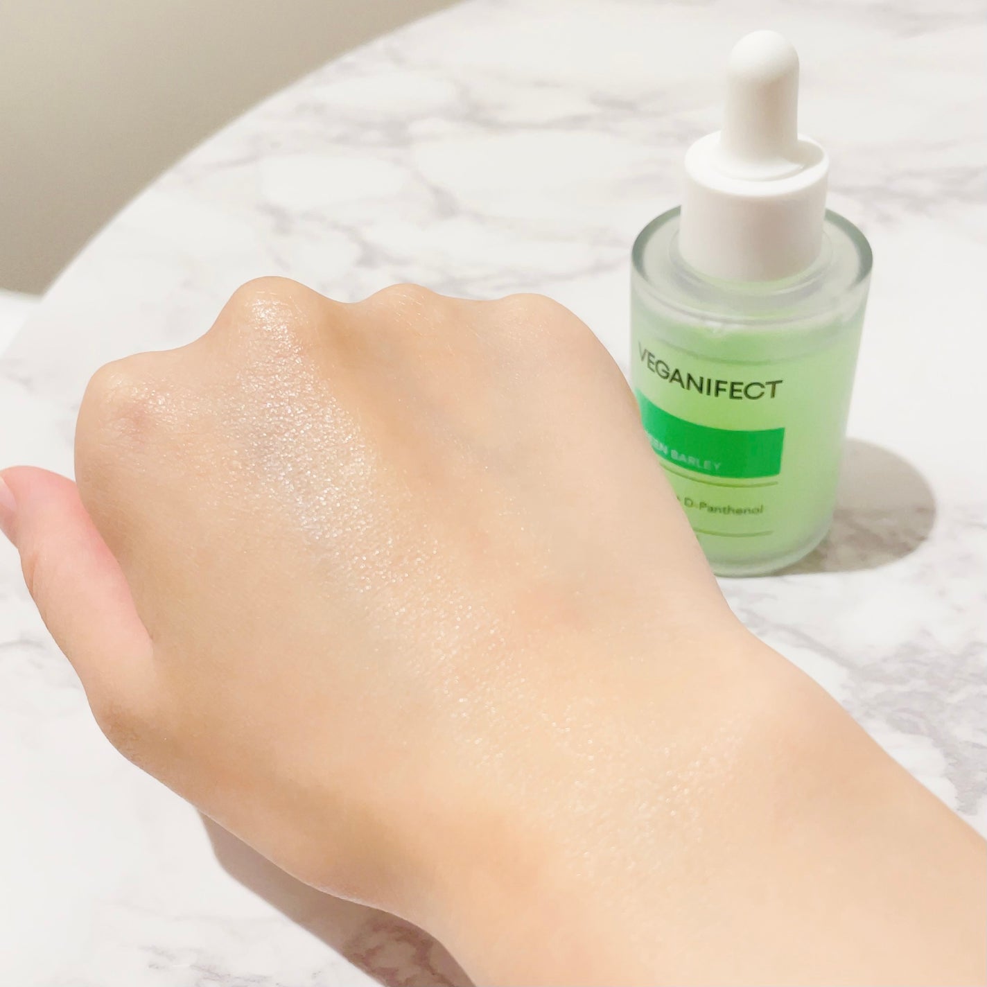 青麦ジンクセラム/Veganifect/美容液を使ったクチコミ(4枚目)