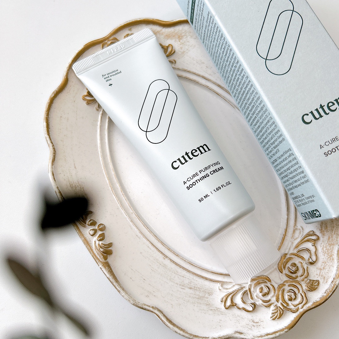 エーキュアピュリファイングスージングクリーム/cutem/フェイスクリームを使ったクチコミ（1枚目）