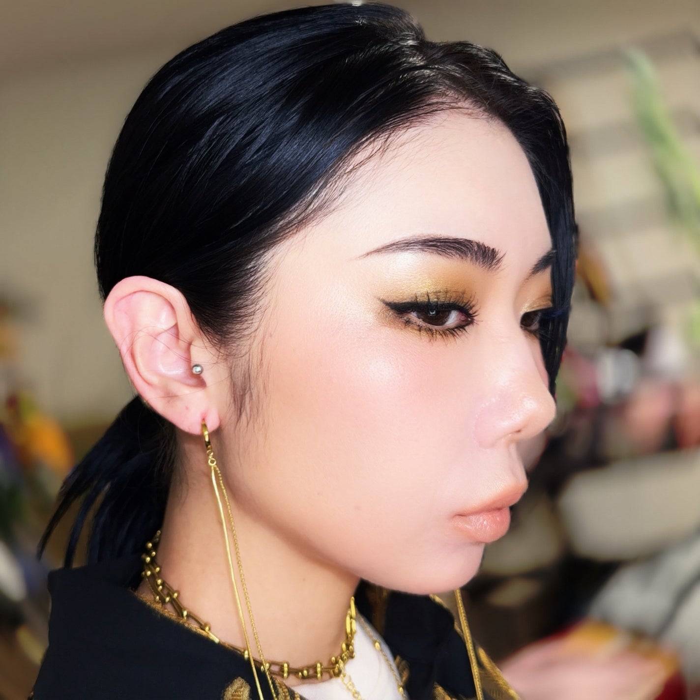 クリーミータッチライナー/キャンメイク/ジェルアイライナーを使ったクチコミ(9枚目)