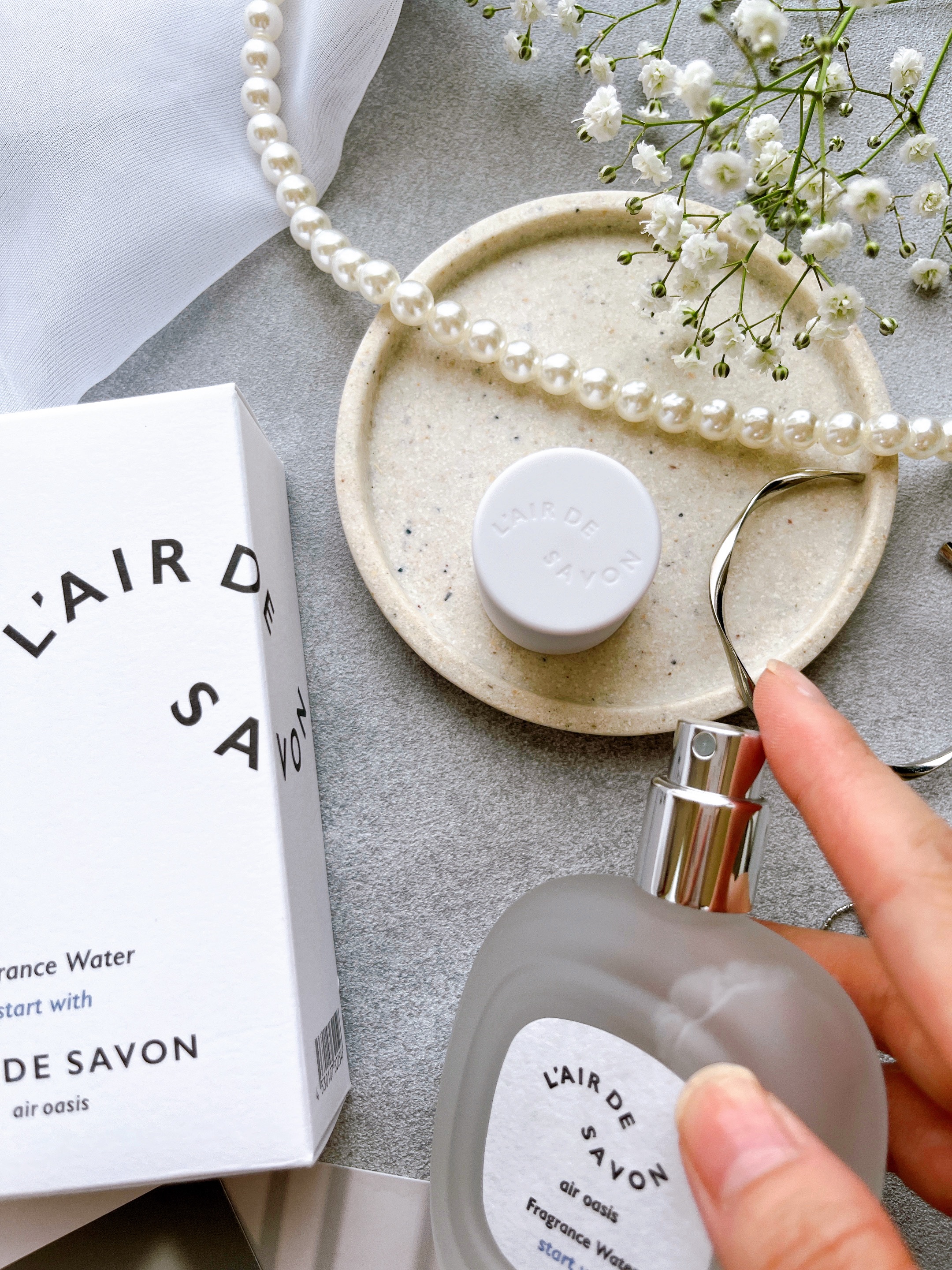 レールデュサボン エアオアシス フレグランスウォーター  スタートウィズ/レールデュサボン/香水(その他)を使ったクチコミ（3枚目）