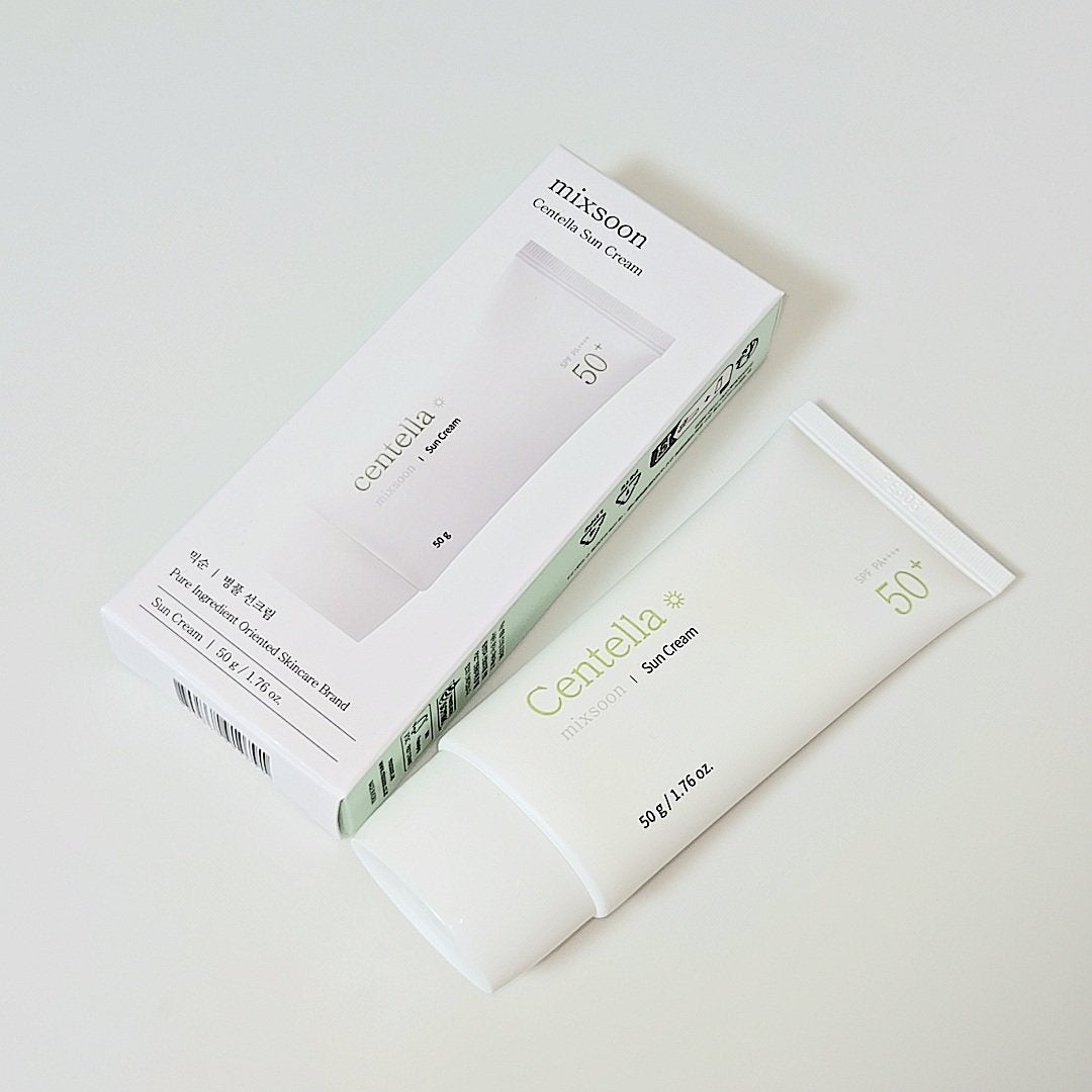 ツボクサ サンクリーム/mixsoon/日焼け止めクリームを使ったクチコミ(4枚目)